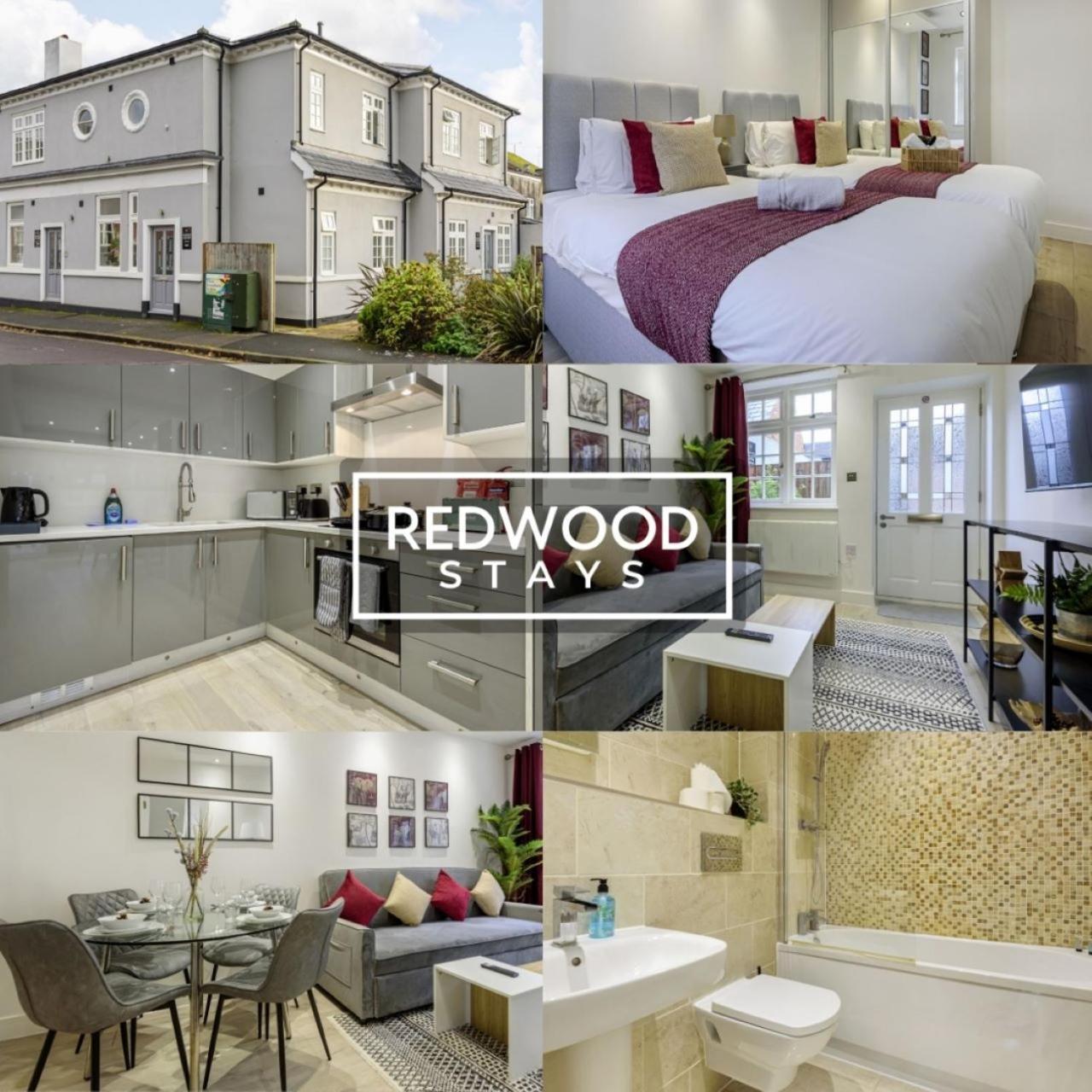 1 Bed 1 Bath Town Center Apartments For Corporates & Contractors, Wifi, Netflix And Parking On Selected Units By Redwood Stays Aldershot Dış mekan fotoğraf