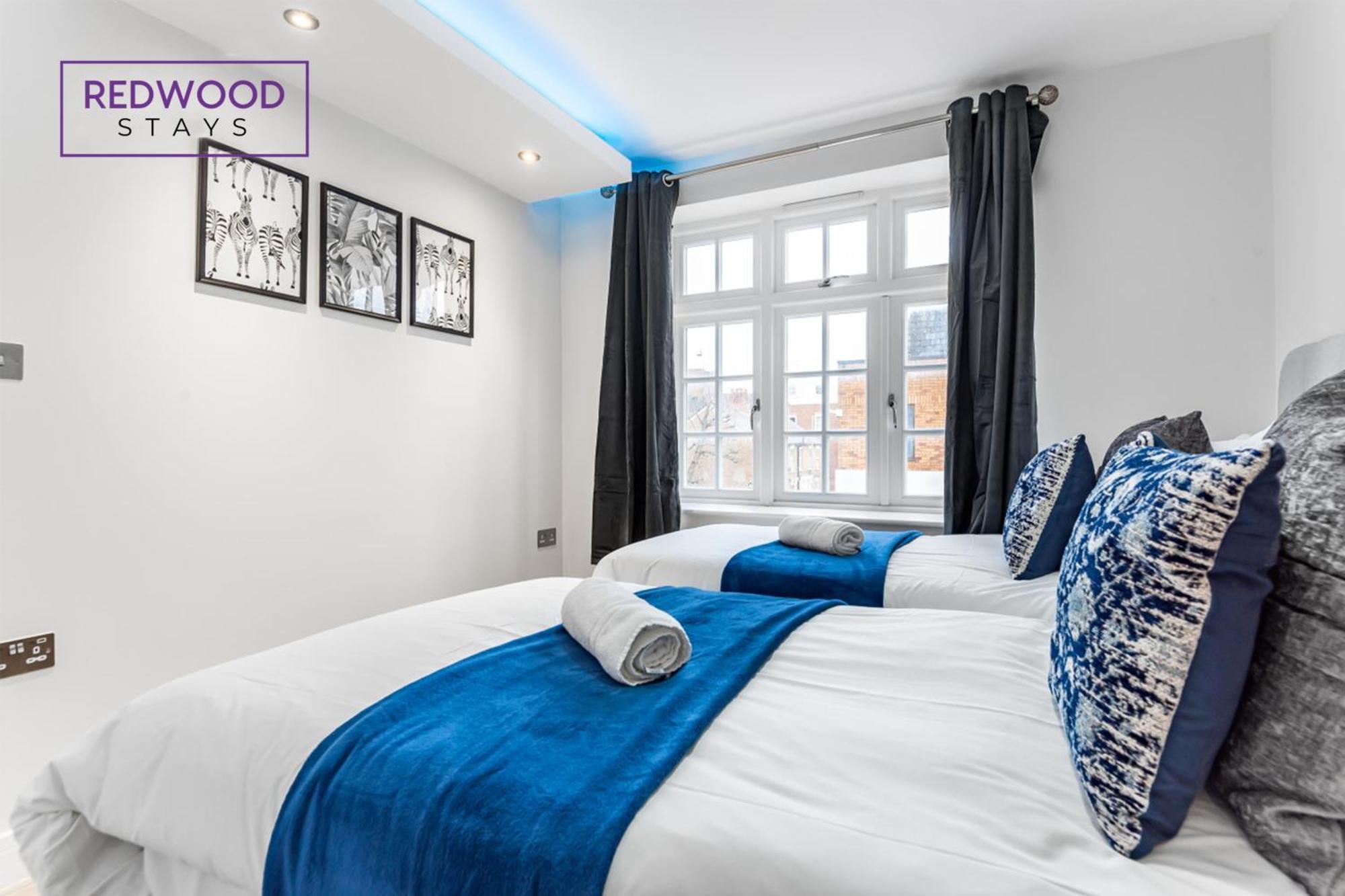 1 Bed 1 Bath Town Center Apartments For Corporates & Contractors, Wifi, Netflix And Parking On Selected Units By Redwood Stays Aldershot Dış mekan fotoğraf