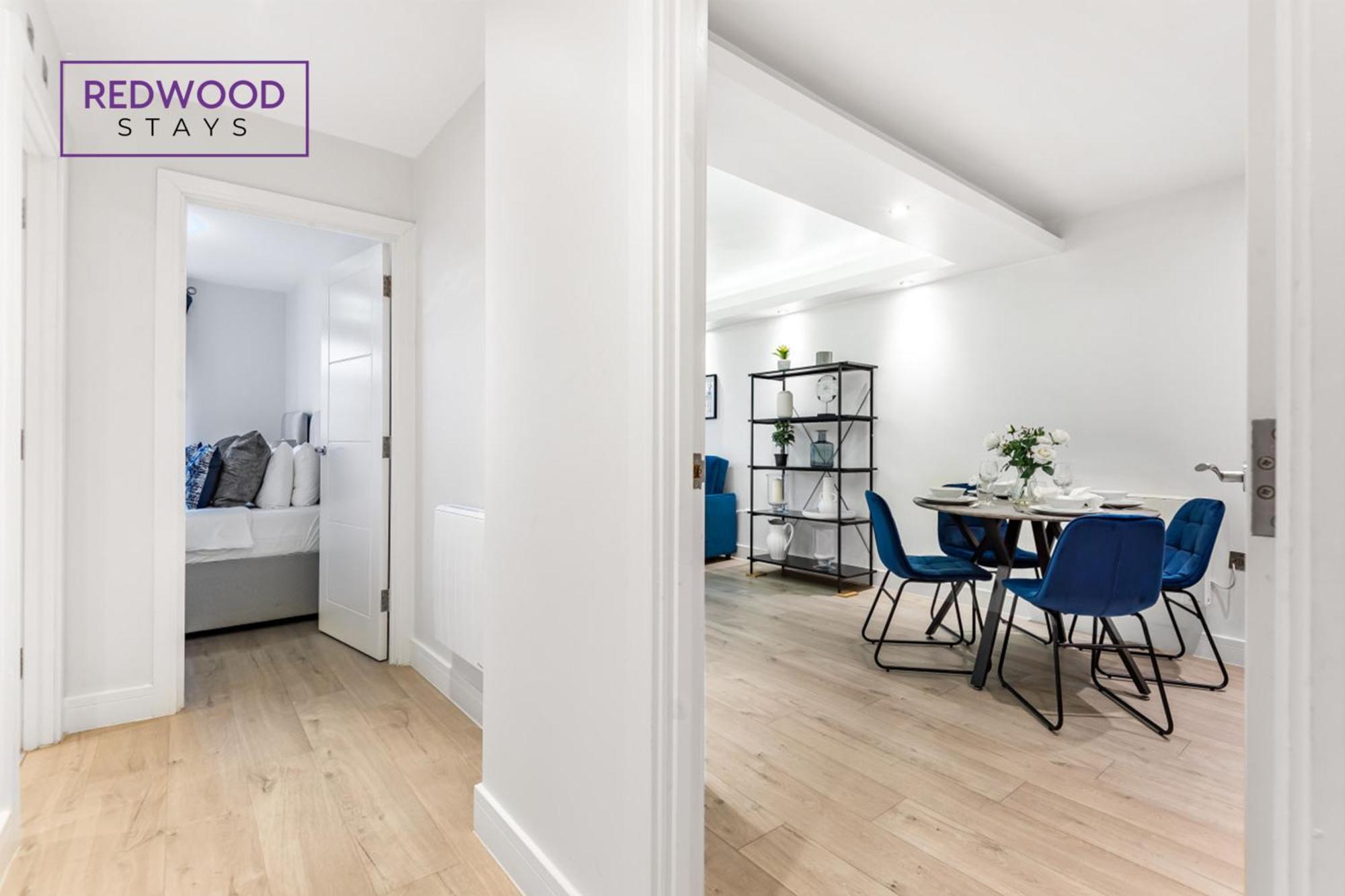 1 Bed 1 Bath Town Center Apartments For Corporates & Contractors, Wifi, Netflix And Parking On Selected Units By Redwood Stays Aldershot Dış mekan fotoğraf