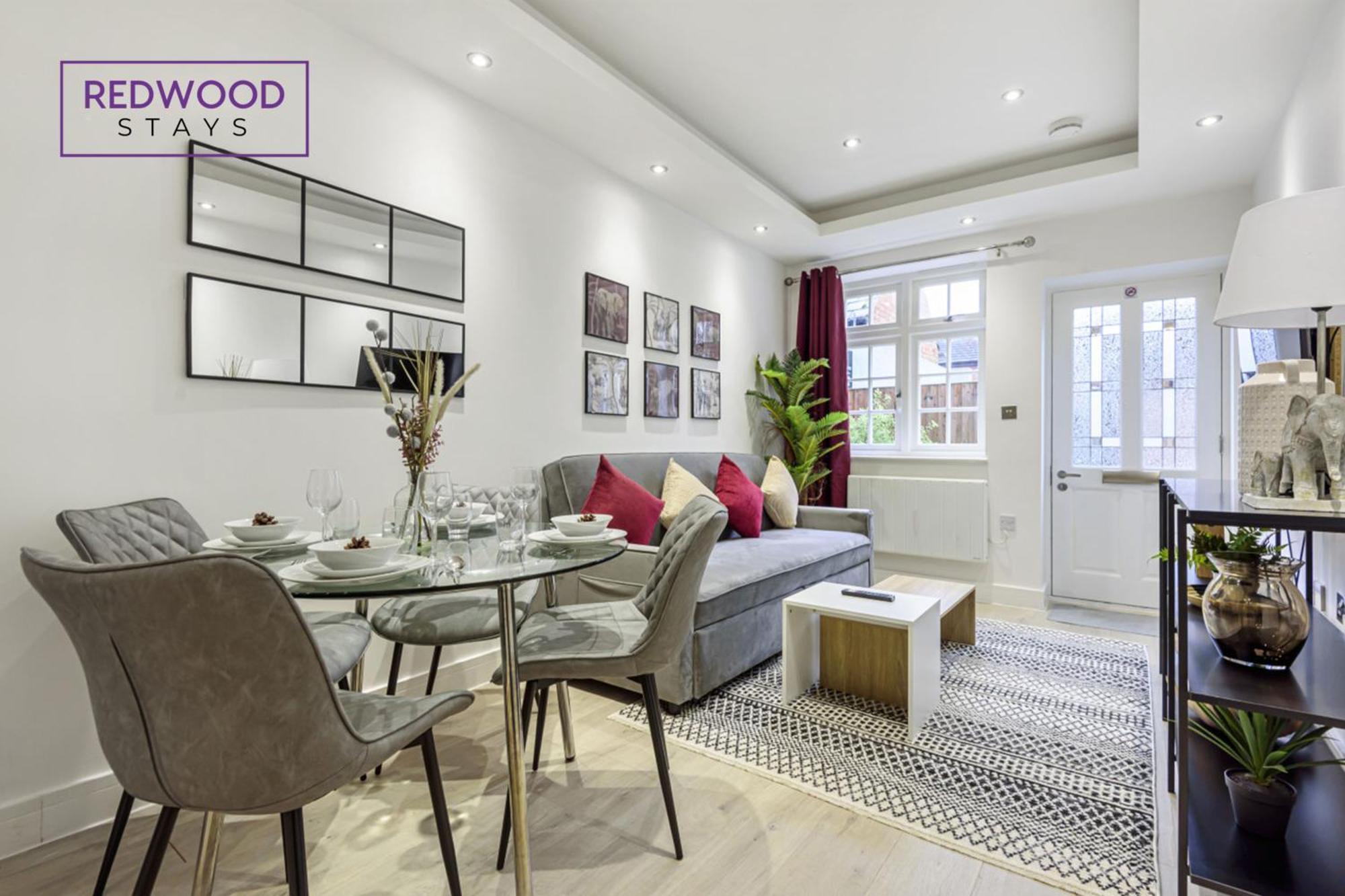 1 Bed 1 Bath Town Center Apartments For Corporates & Contractors, Wifi, Netflix And Parking On Selected Units By Redwood Stays Aldershot Dış mekan fotoğraf