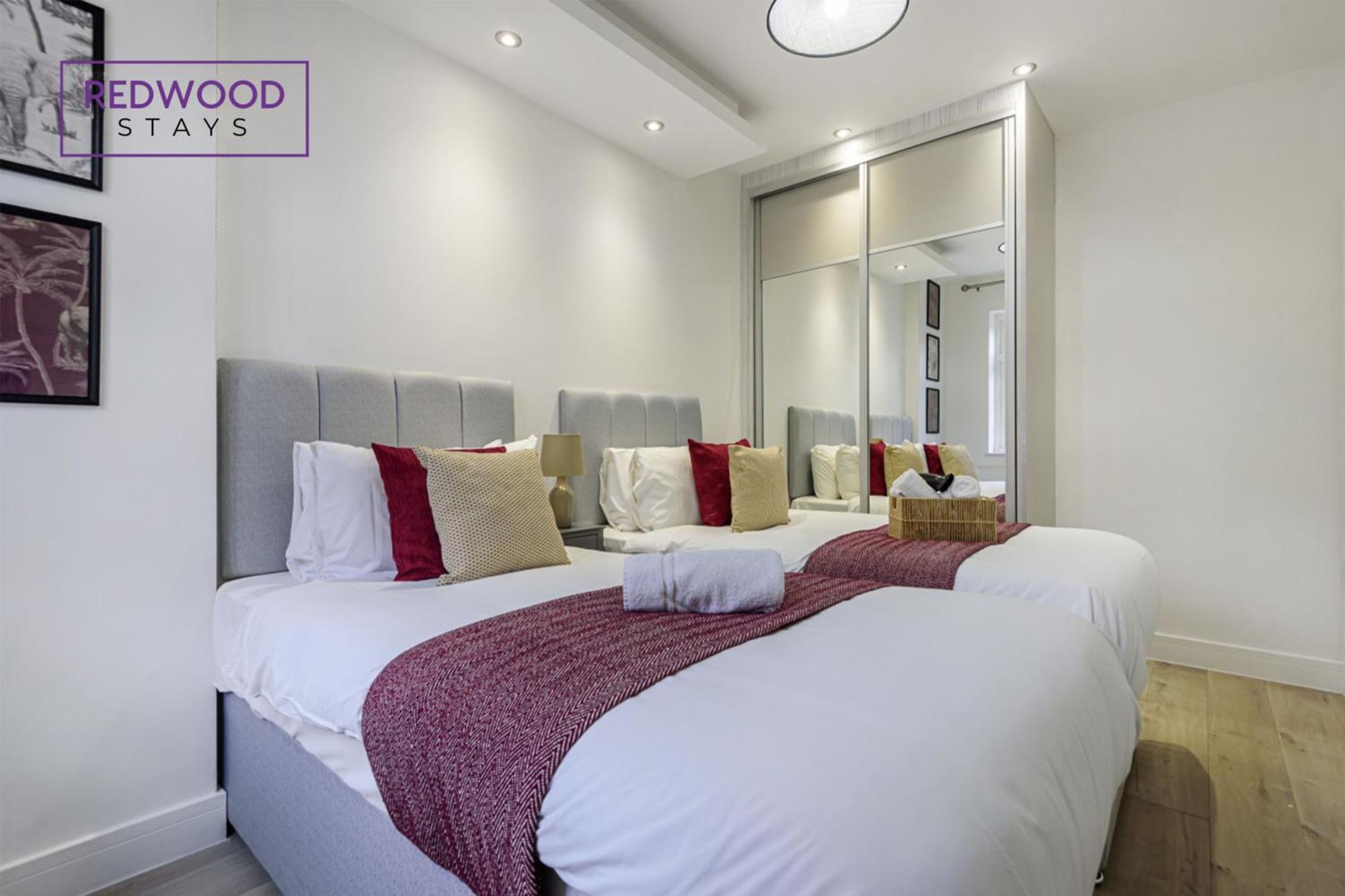 1 Bed 1 Bath Town Center Apartments For Corporates & Contractors, Wifi, Netflix And Parking On Selected Units By Redwood Stays Aldershot Dış mekan fotoğraf