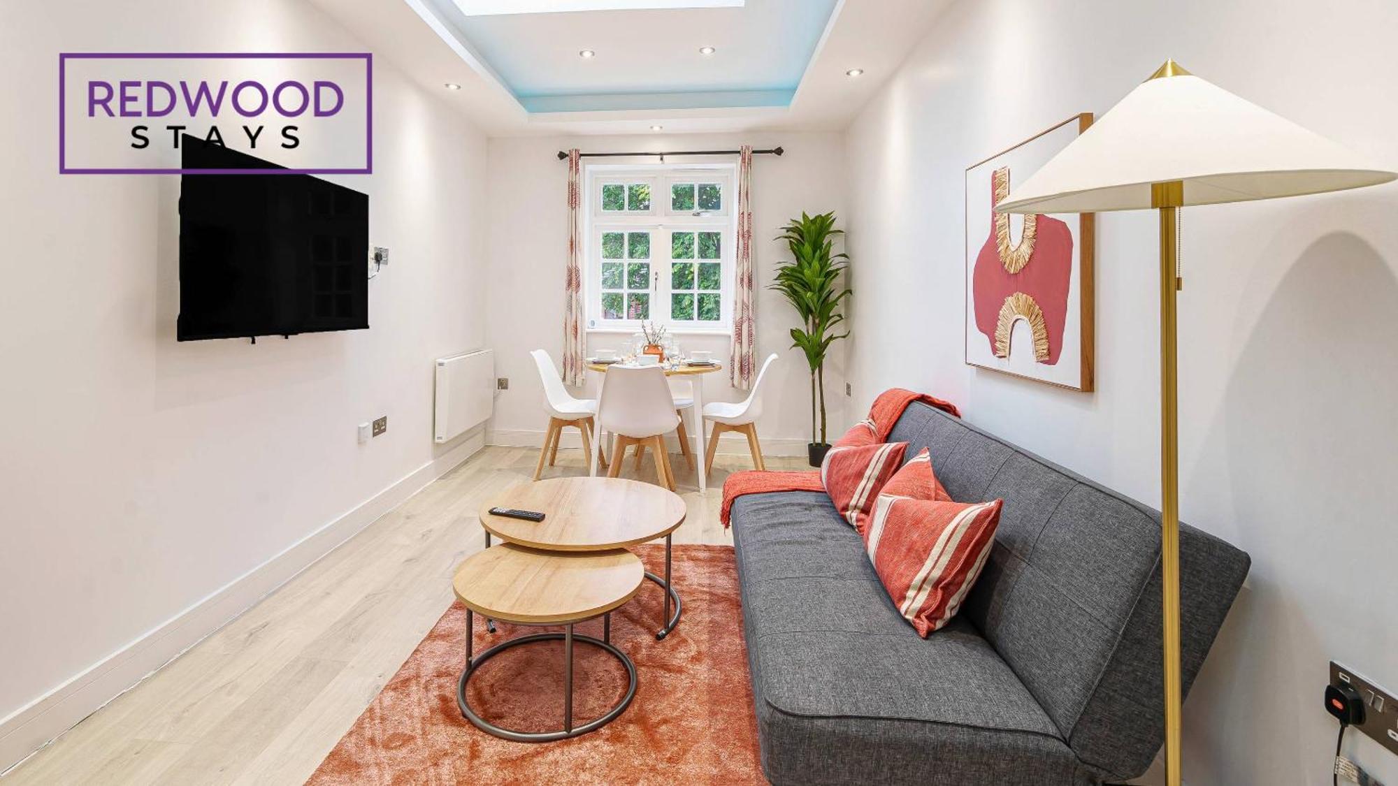 1 Bed 1 Bath Town Center Apartments For Corporates & Contractors, Wifi, Netflix And Parking On Selected Units By Redwood Stays Aldershot Dış mekan fotoğraf